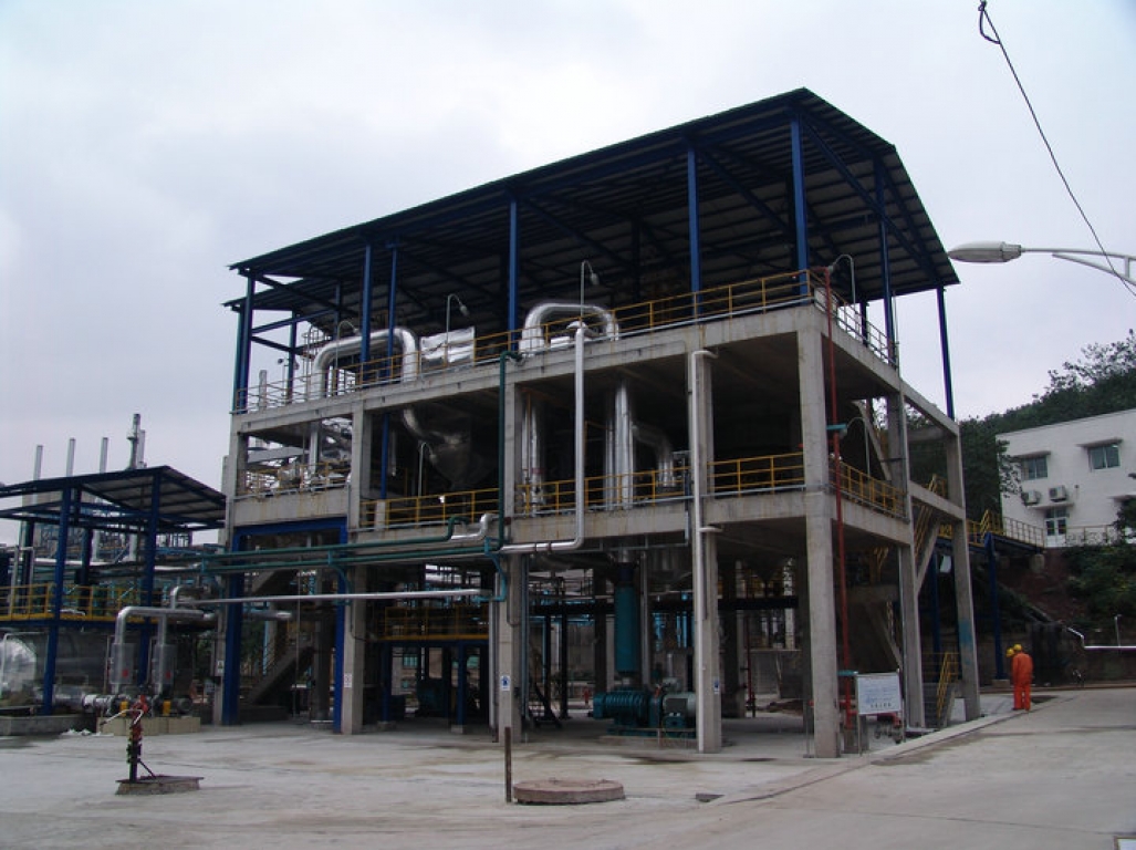 自主建設(shè)投資2000萬的1100m3、/年醋酸乙烯催化劑配制裝置